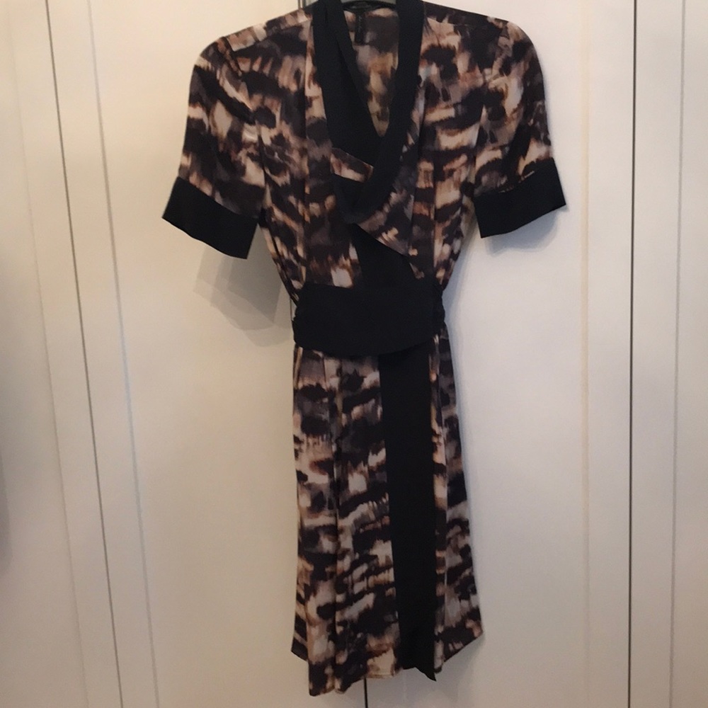BCBG printed dress